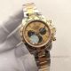 Swiss Grade 7750 Rolex Daytona 2-Tone Watch Gold Face Black Subdials (2)_th.jpg